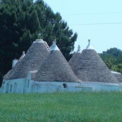 Trulli dans la Région des Pouilles