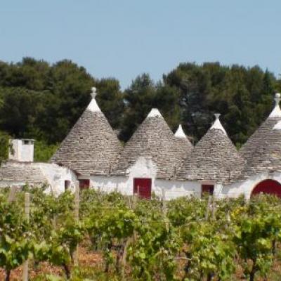 Trulli dans la Région des Pouilles