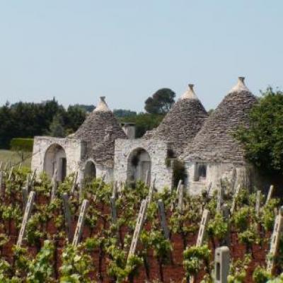 Trulli dans la Région des Pouilles